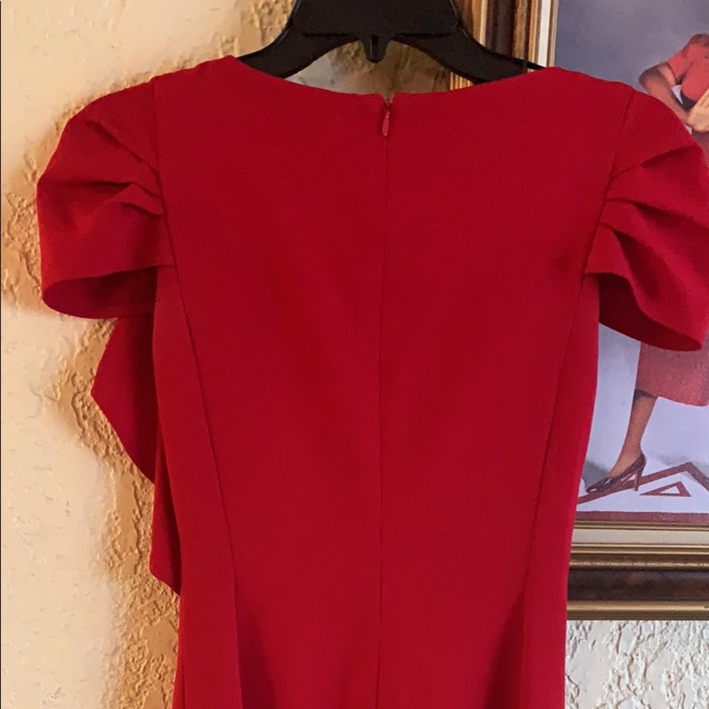Calvin Klein Red Dress - Picture 2 of 3